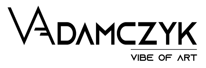 AdamczykVibeOfArt — logotyp marki